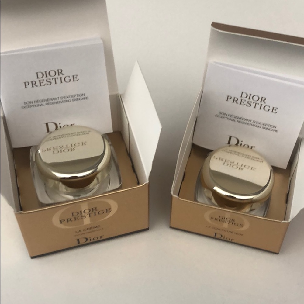 Dior Prestige La Creme Face and Eye Deluxe Samples